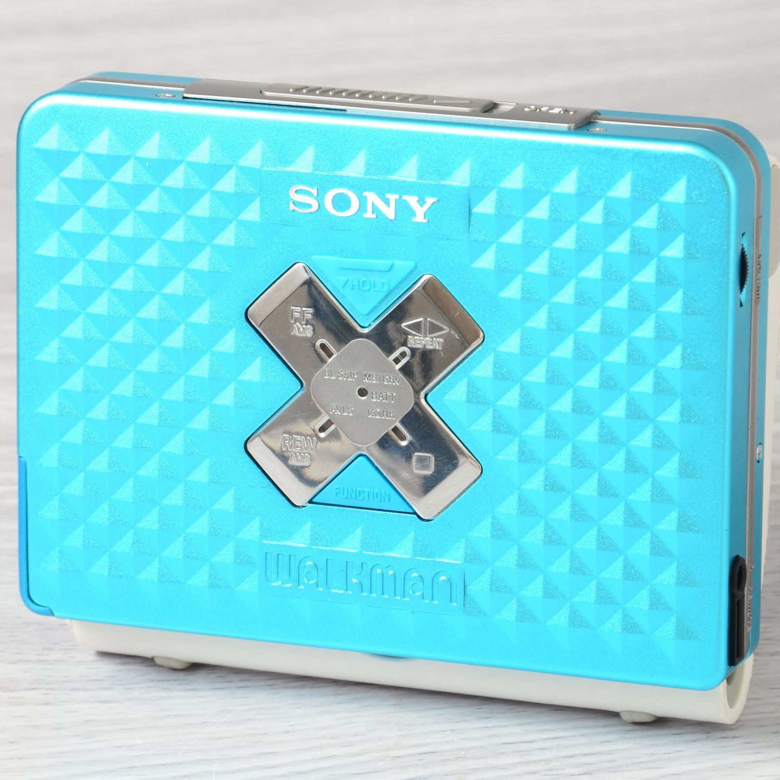 SONY WALKMAN WM-EX655 カセットウォークマン メタリックブルー