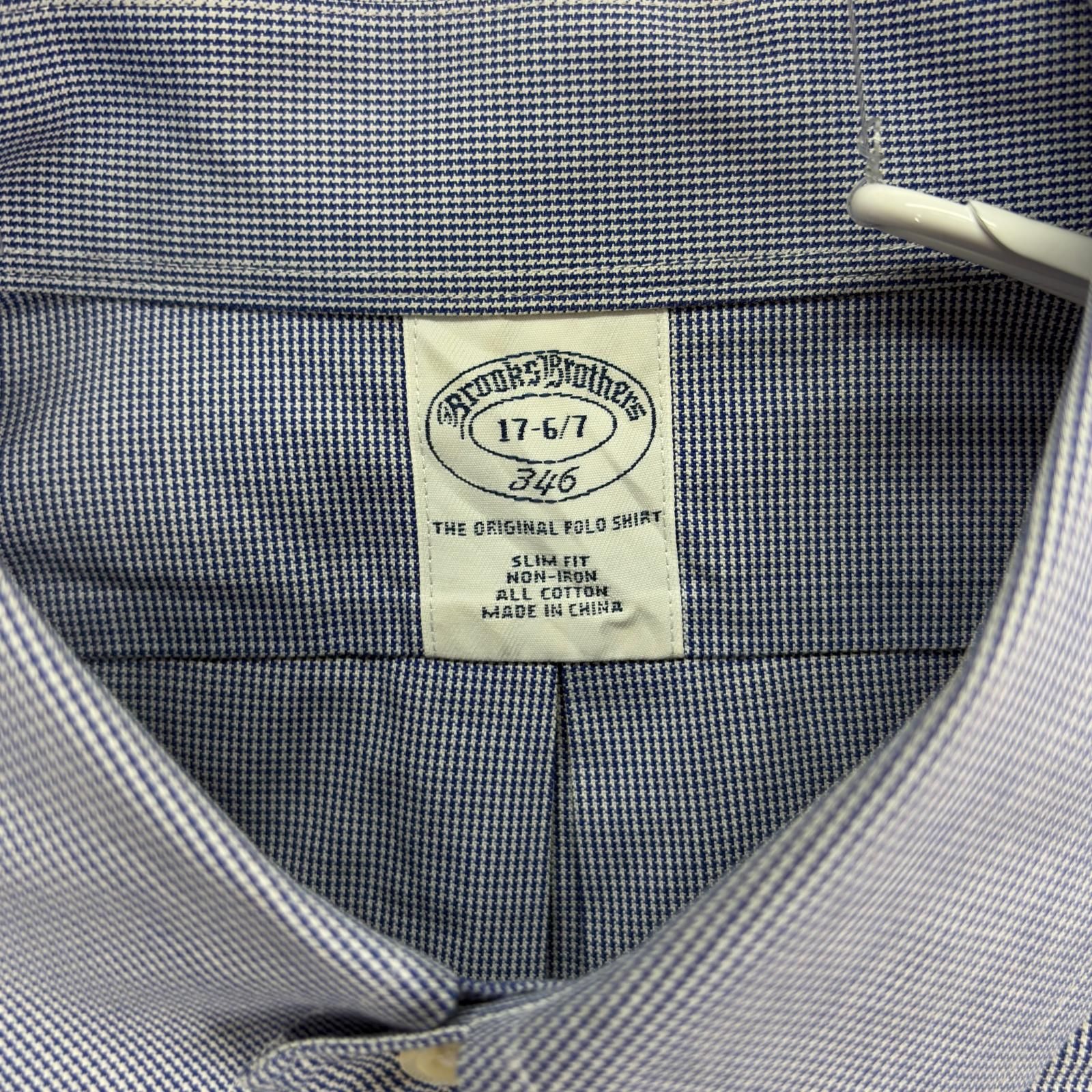 古着 ブルックスブラザーズ Brooks Brothers 長袖シャツ 胸ポケ 346