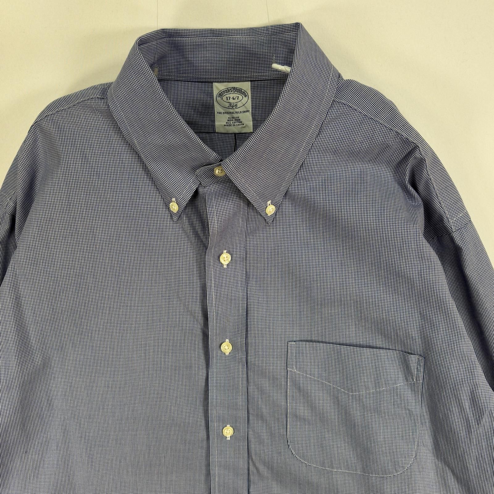 古着 ブルックスブラザーズ Brooks Brothers 長袖シャツ 胸ポケ 346