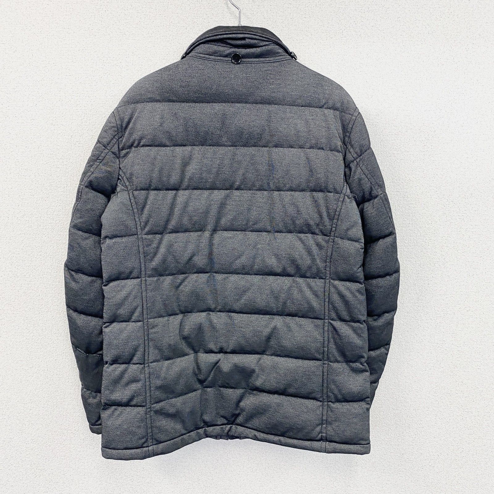 古着 used FRED PERRY フレッドペリー ダウンジャケット ダークグレー