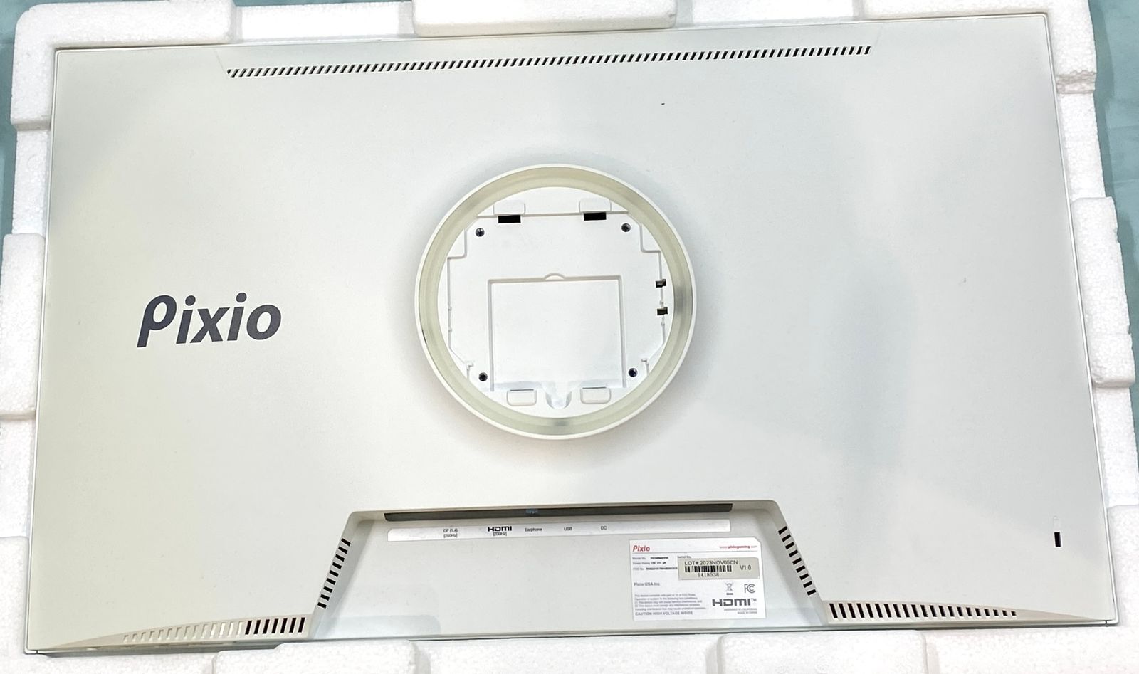 ジャンク】Pixio PX248WAVEW ゲーミングモニター 23.8