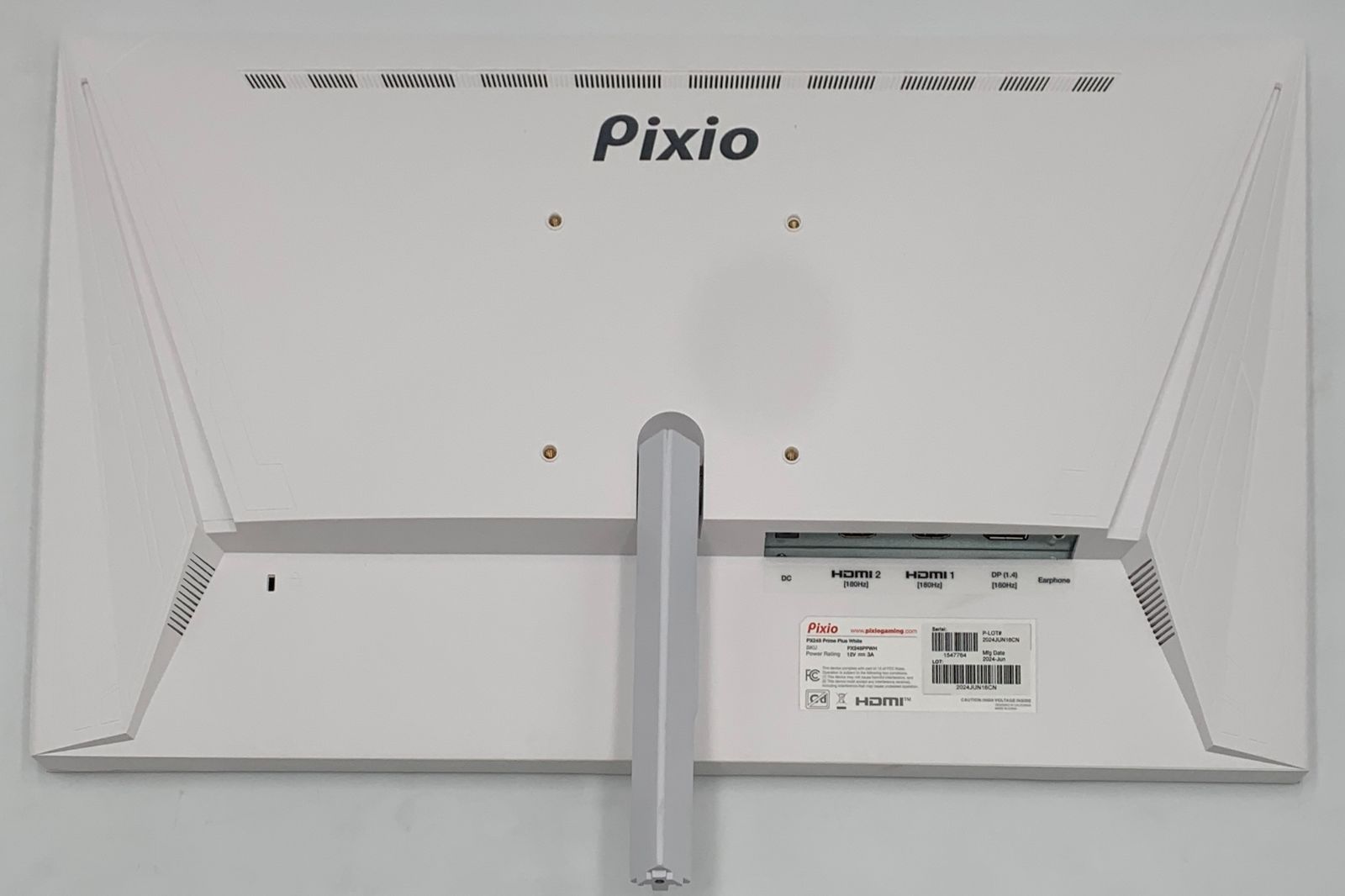 ジャンク品】Pixio PX248 Prime Plus White液晶ディスプレイ PX248PPWH