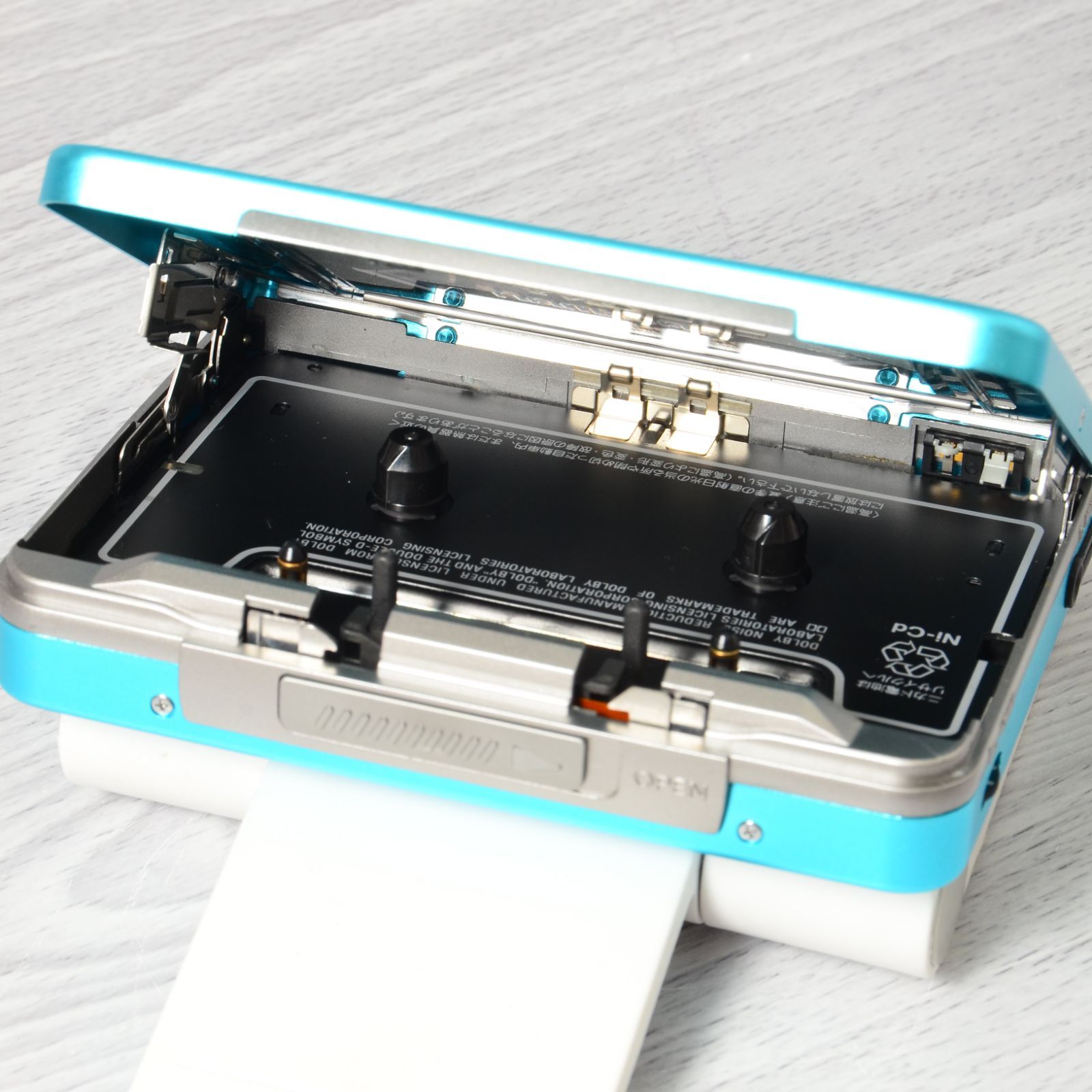 SONY WALKMAN WM-EX655 カセットウォークマン メタリックブルー