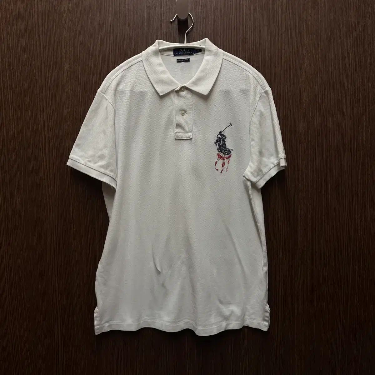 ポロ BIGポニー 半袖 カラーTシャツ M ラルフローレン ポロ 半袖 