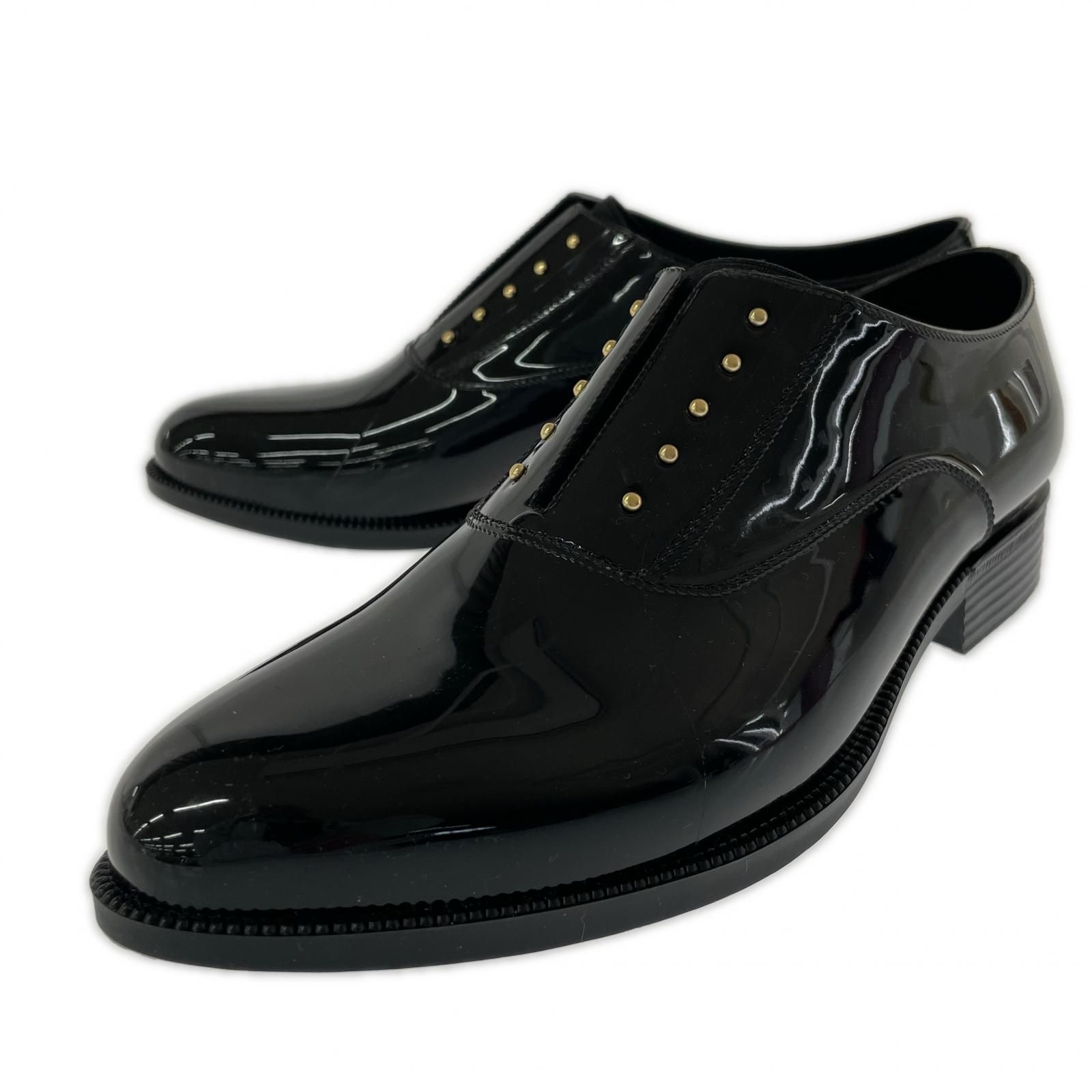 TEMPERATE テンパレイト エナメル レインシューズ size36/ブラック