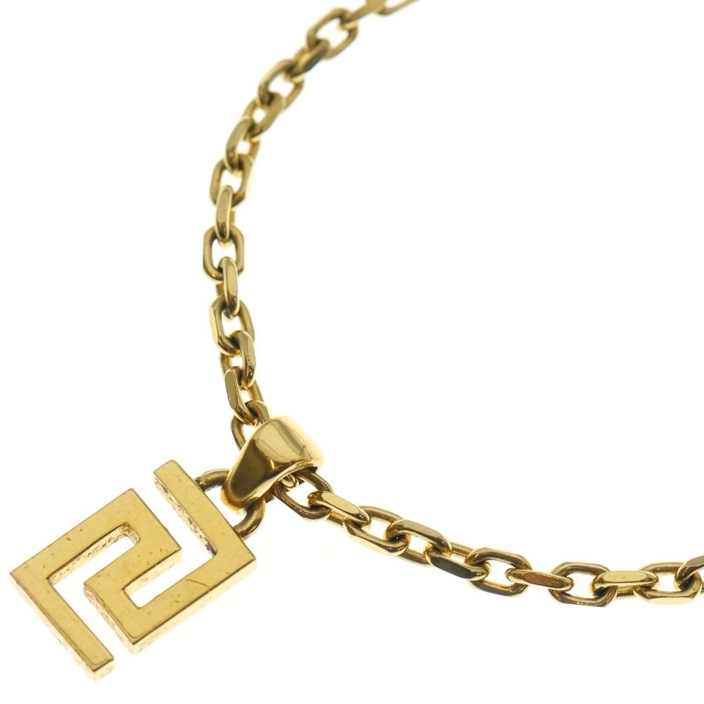 VERSACE (ヴェルサーチ) グレカ メデューサ ネックレス ゴールド-PS5商品群