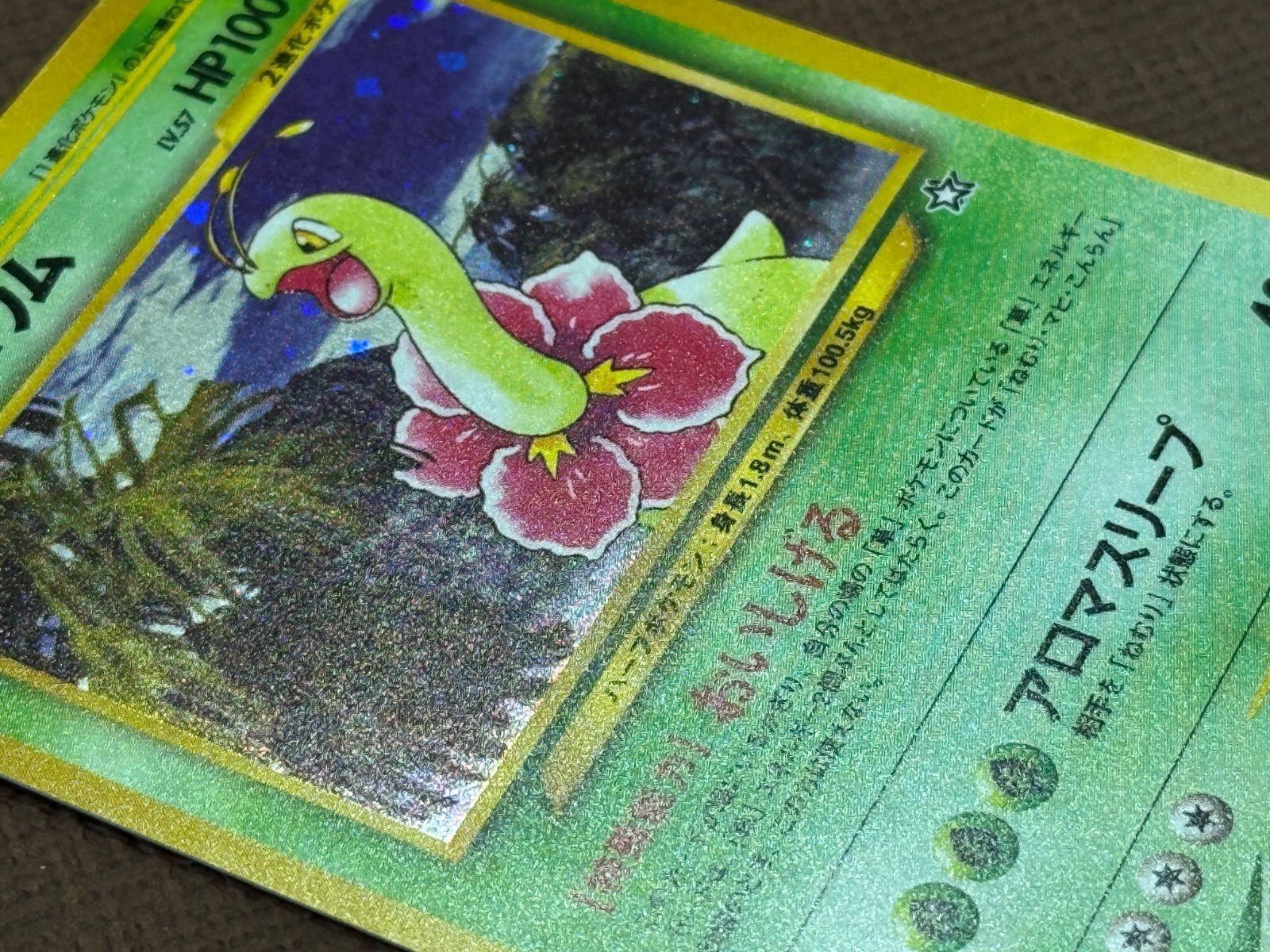 旧裏】メガニウム LV.57 ☆ No.154 金、銀、新世界へ… - メルカリ