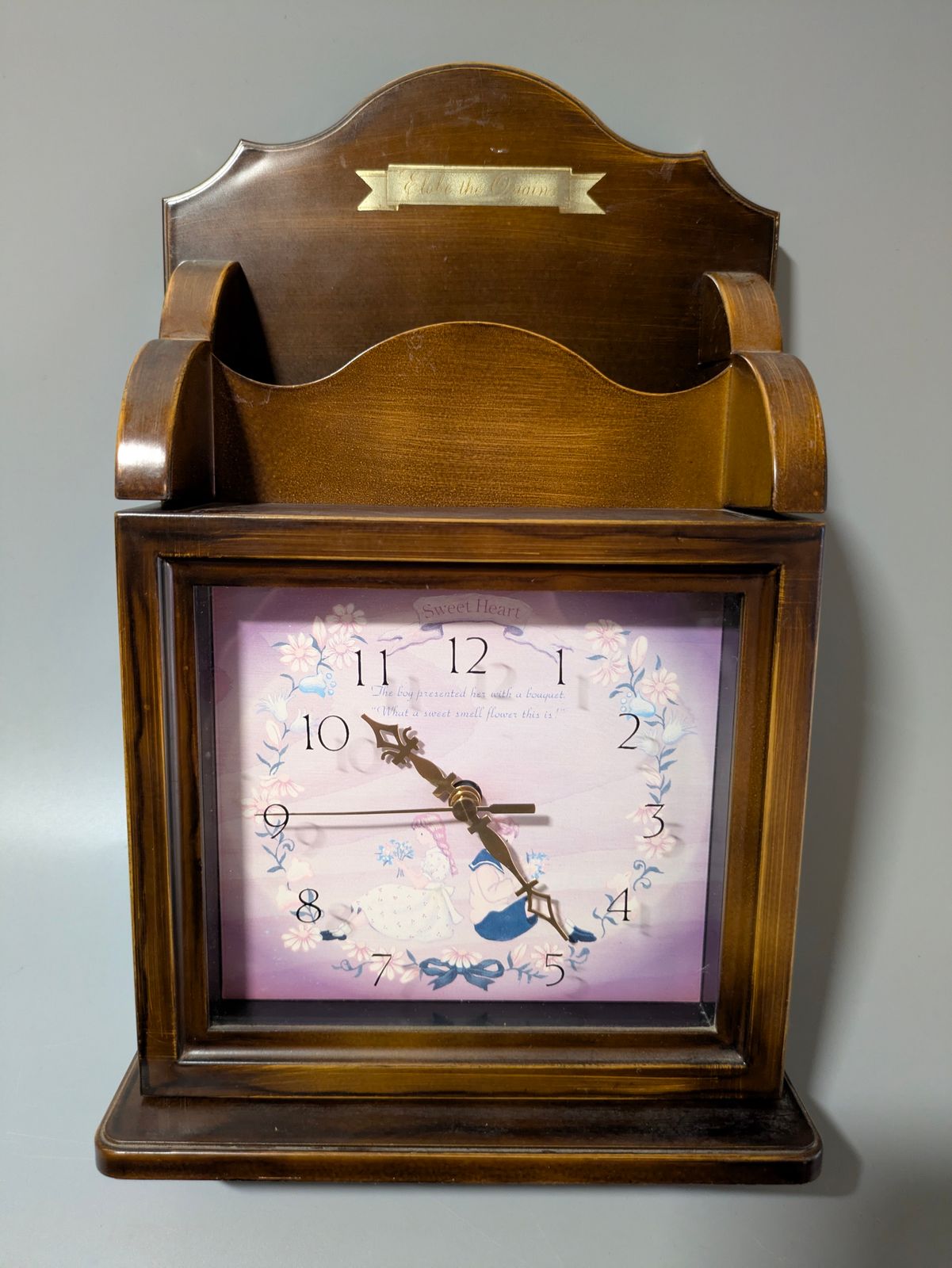 アンティーク調】Echo the Origins 木製 キーボックス付き 置時計