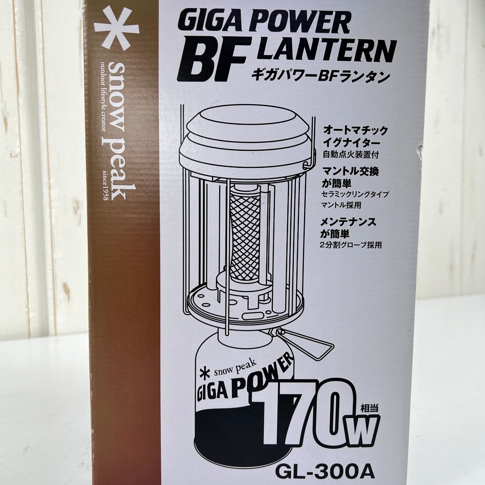 OneSize シルバー系】 Snowpeak ( スノーピーク ) ギガパワー BF