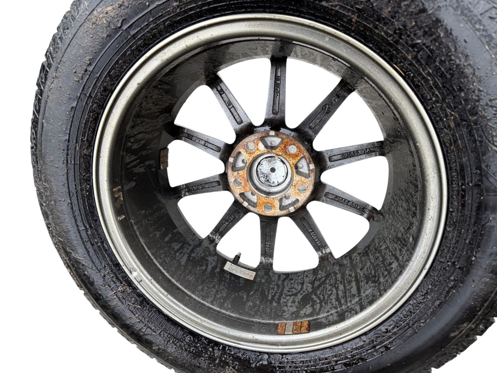 ヴェゼル RU4 Stranger アルミホイール 215/60R16 16×6.5J IS:+35 