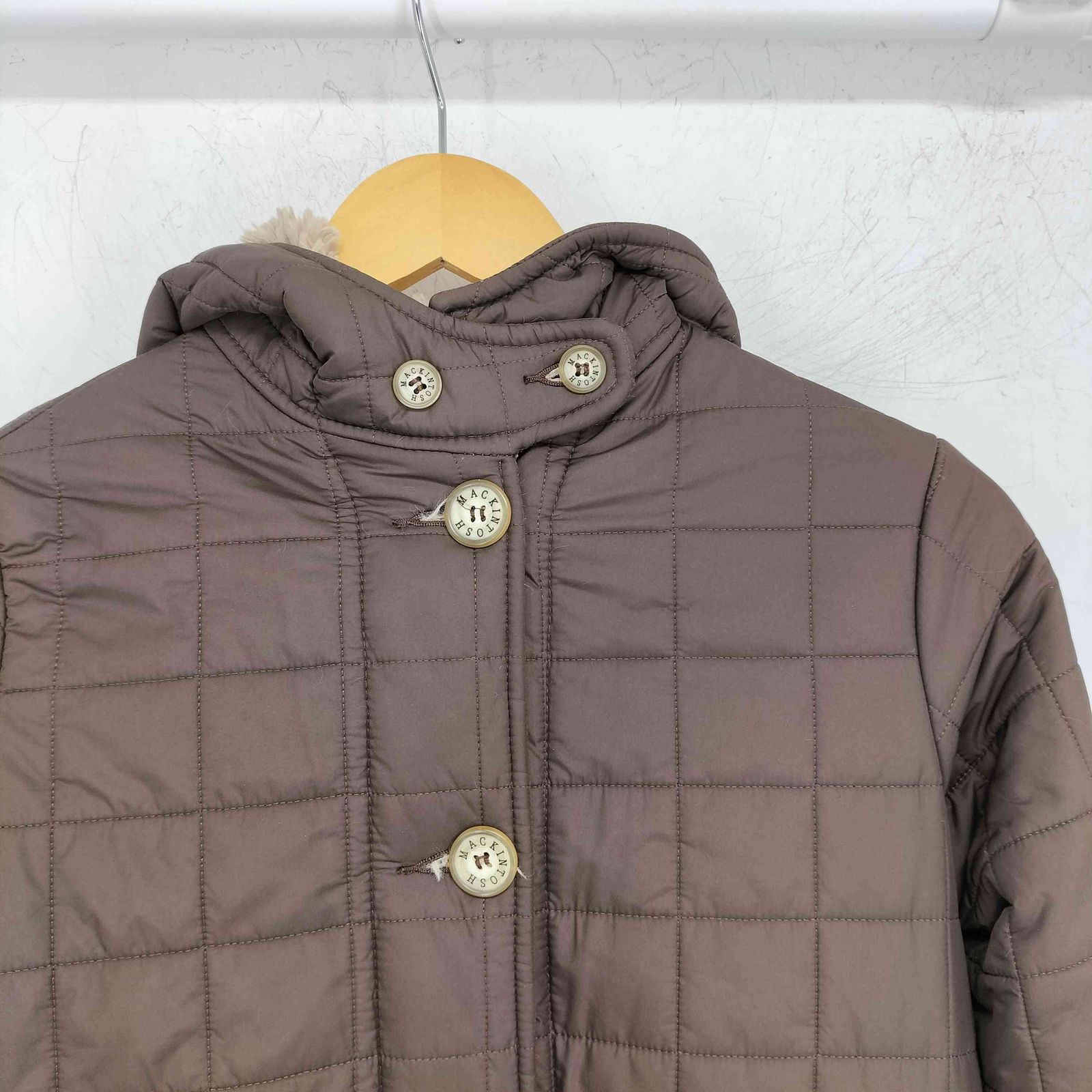 マッキントッシュスコットランド MACKINTOSH SCOTLAND フード付き 裏