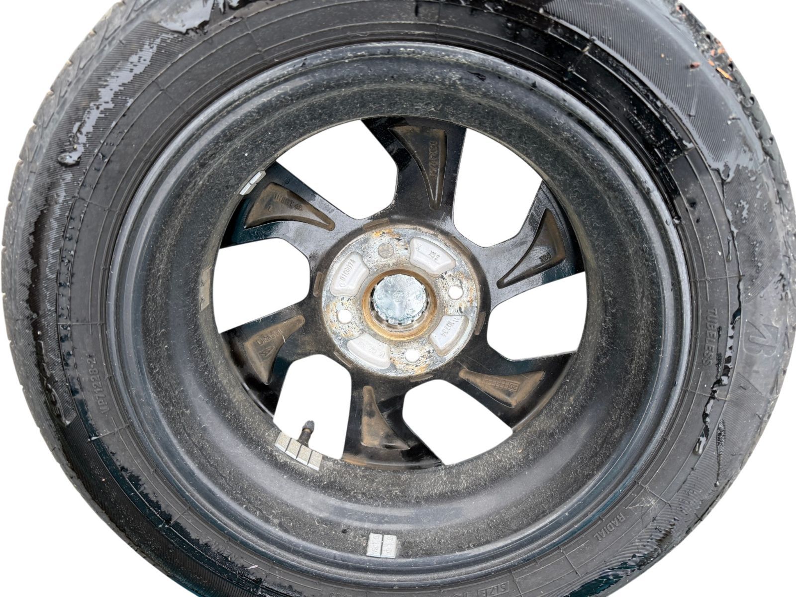 タント LA650S ダイハツ純正 アルミホイール 155/65R14 14×4.5J IS:+45