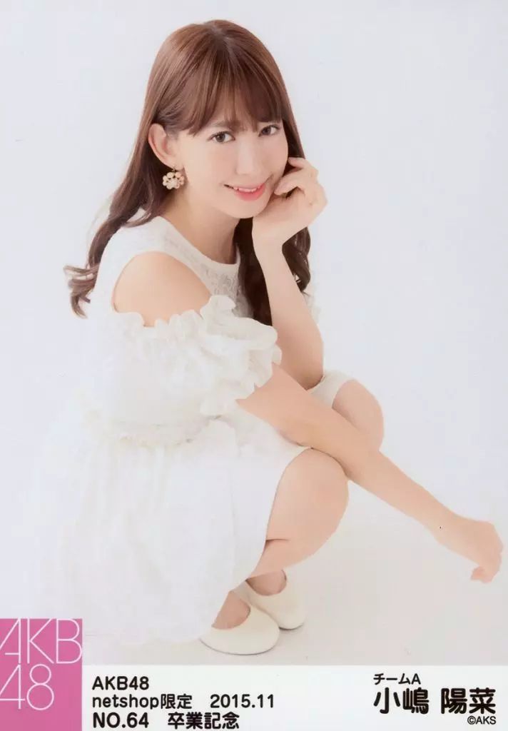 中古】生写真(AKB48・SKE48) NO.64：小嶋陽菜/AKB48 小嶋陽菜 卒業記念