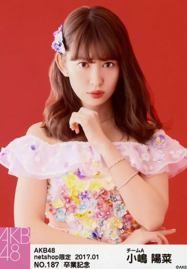 中古】生写真(AKB48・SKE48) NO.187：小嶋陽菜/「netshop限定 2017.01