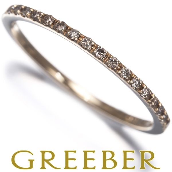 アガット リング ダイヤ ダイヤモンド 0.05ct ピンキー 5号 K10YG