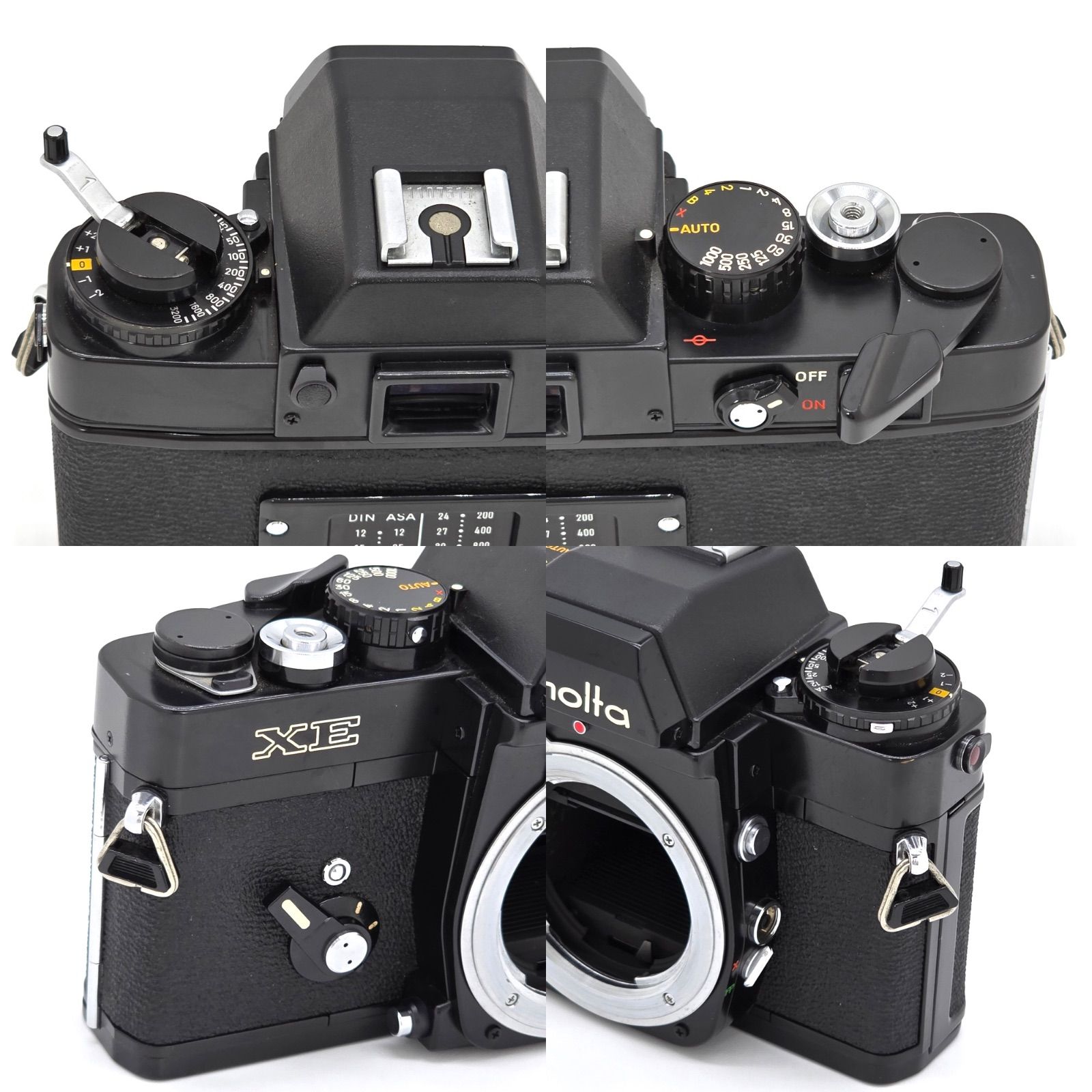 MINOLTA ミノルタ XE 一眼レフ フィルムカメラ MC W.ROKKOR-SG F3.5 28