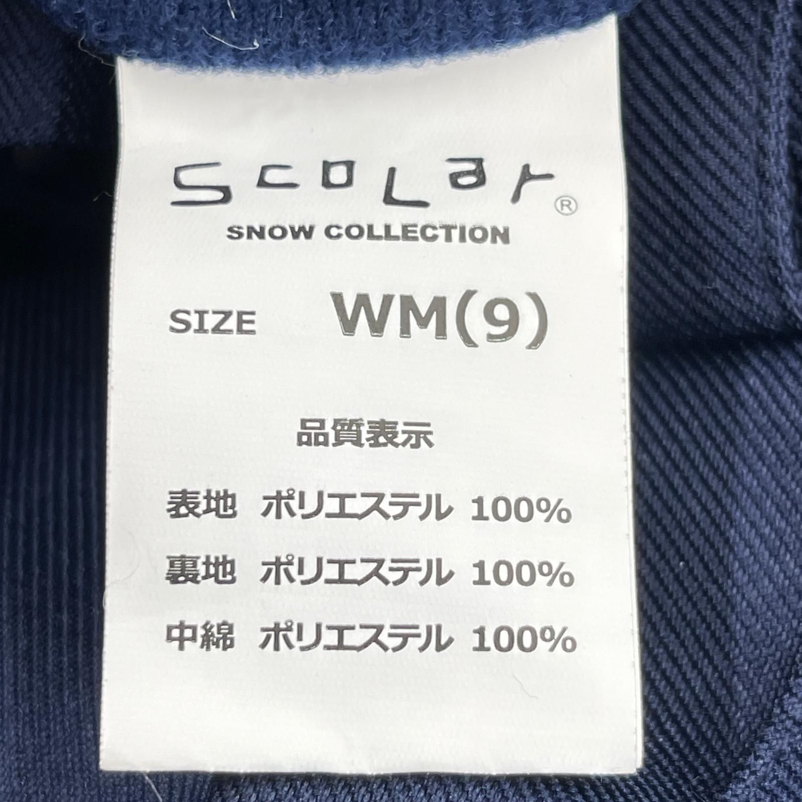 ScoLar スカラー スノーウェアパンツ sizeWM(9)/ネイビー - メルカリ