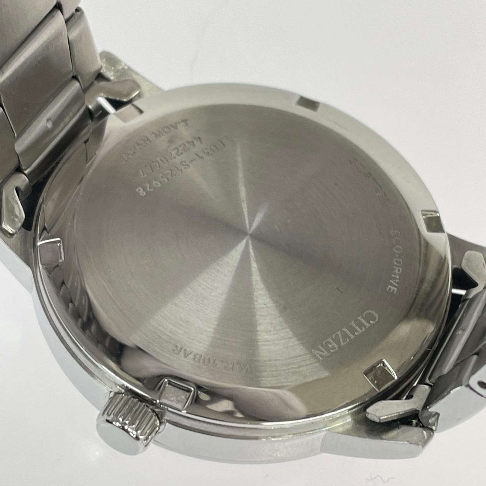 CITIZEN シチズン E031-S125928 Eco-Drive腕時計/シルバー - メルカリ