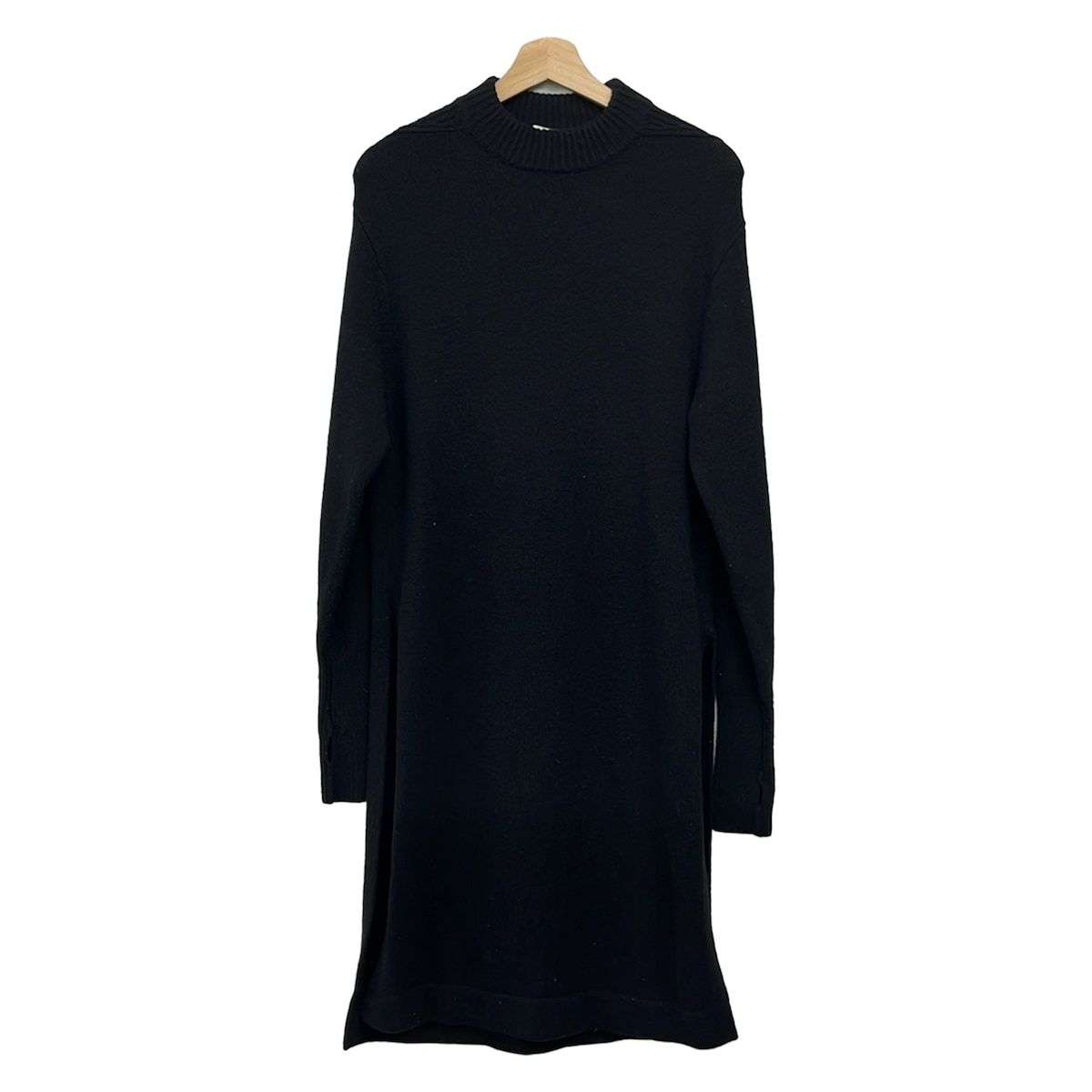 HYKE(ハイク) ワンピース サイズ1 S レディース - 黒 ハイネック/長袖