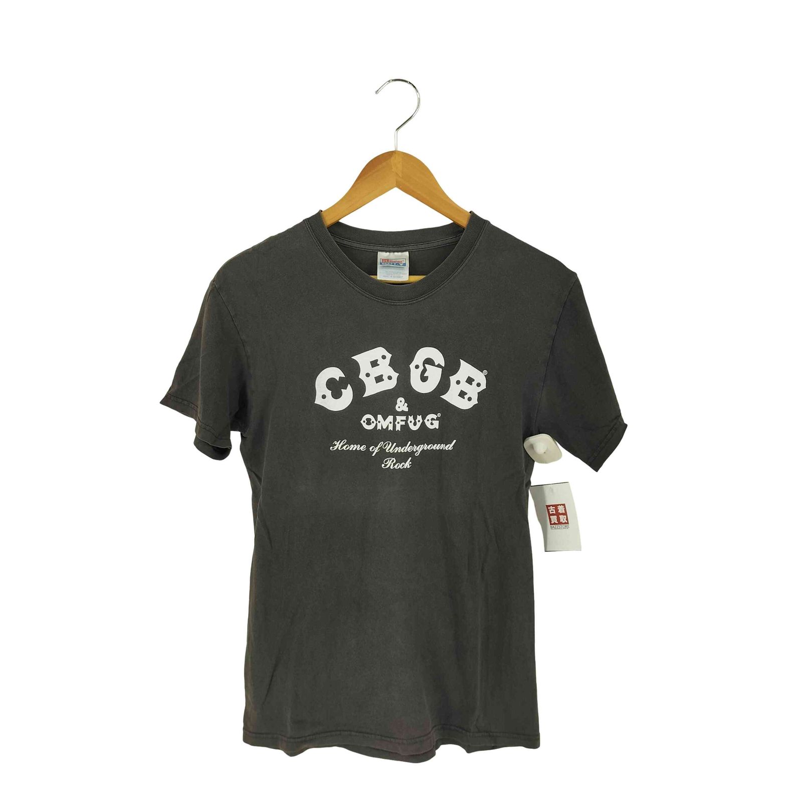 ヘインズ Hanes 90-00s ライブハウス ロゴTシャツ メンズ import：S