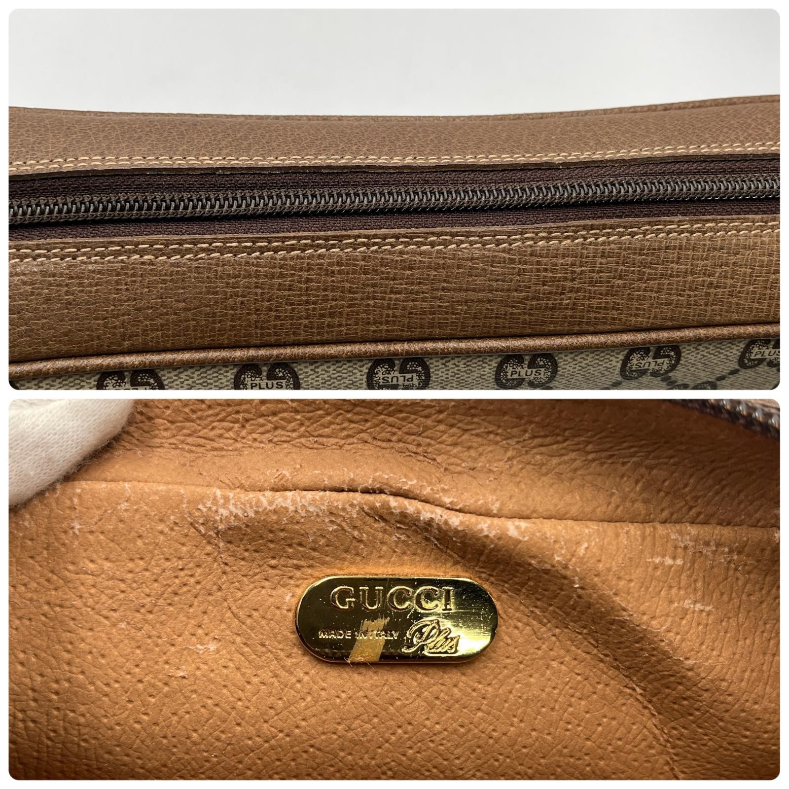 ☆ グッチ GUCCI クラッチバッグ グッチプラス GG柄 GGキャンバス