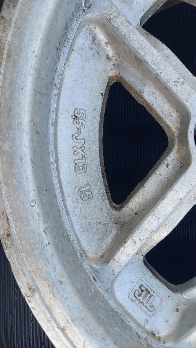 ☆当時物☆ TOM'S トムス 5.5Jx13 +15 114.3-4H 1本 旧車 井桁 イゲタ