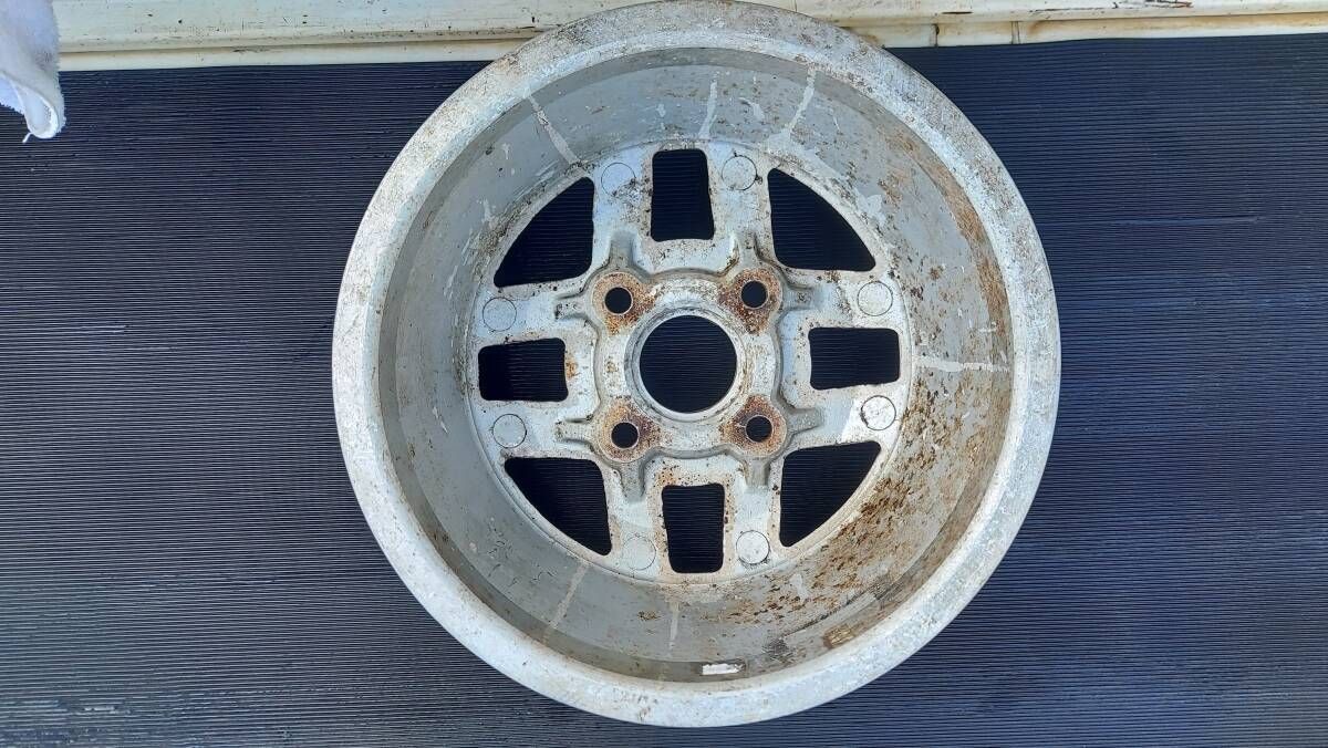 ☆当時物☆ TOM'S トムス 5.5Jx13 +15 114.3-4H 1本 旧車 井桁 イゲタ