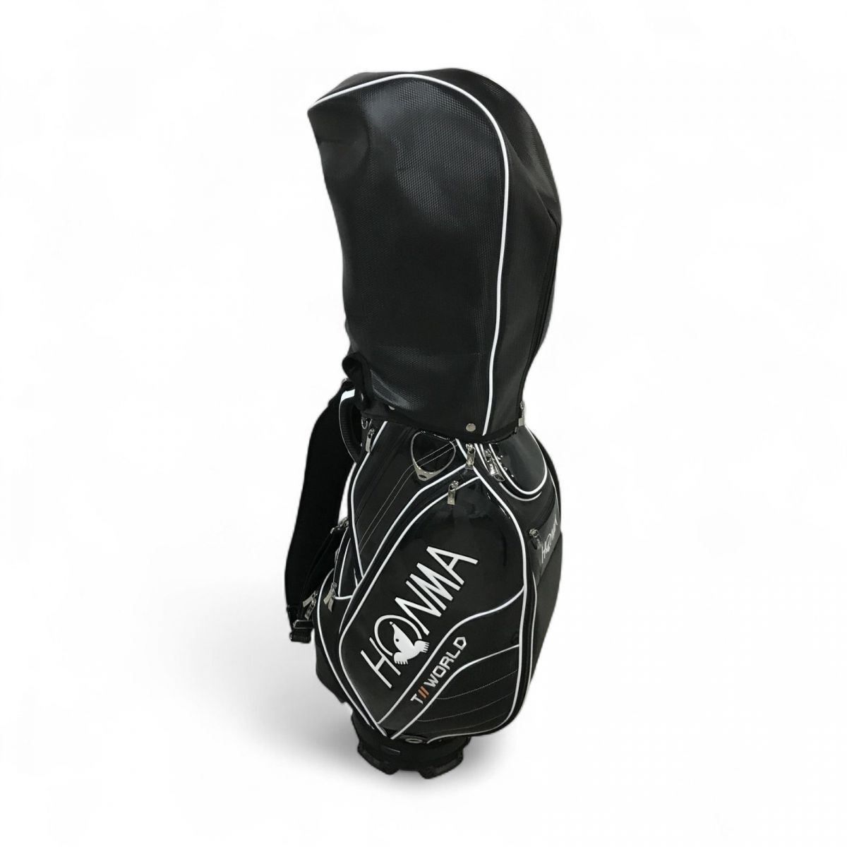 1円～ キャディバッグ HONMA 本間ゴルフ 9型 ブラック ゴールド