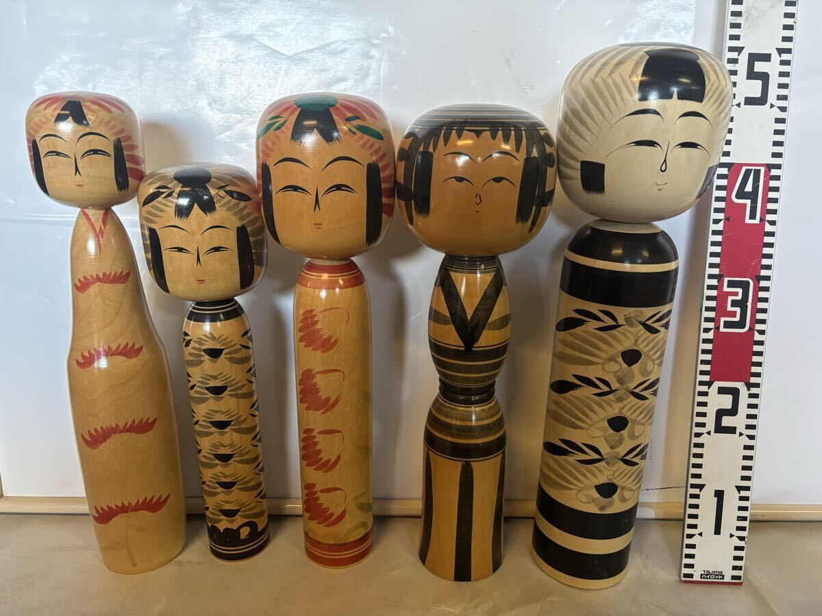 ☆ 創作こけし 卯三郎 など まとめて☆ 伝統こけし 郷土玩具 昭和 