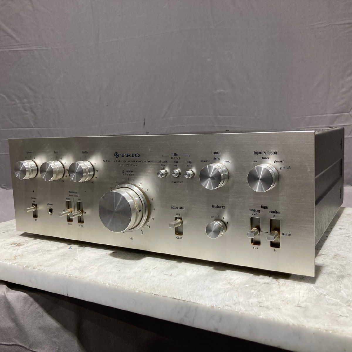 J】 TRIO KA-7300 プリメインアンプ トリオ 192702 - メルカリ