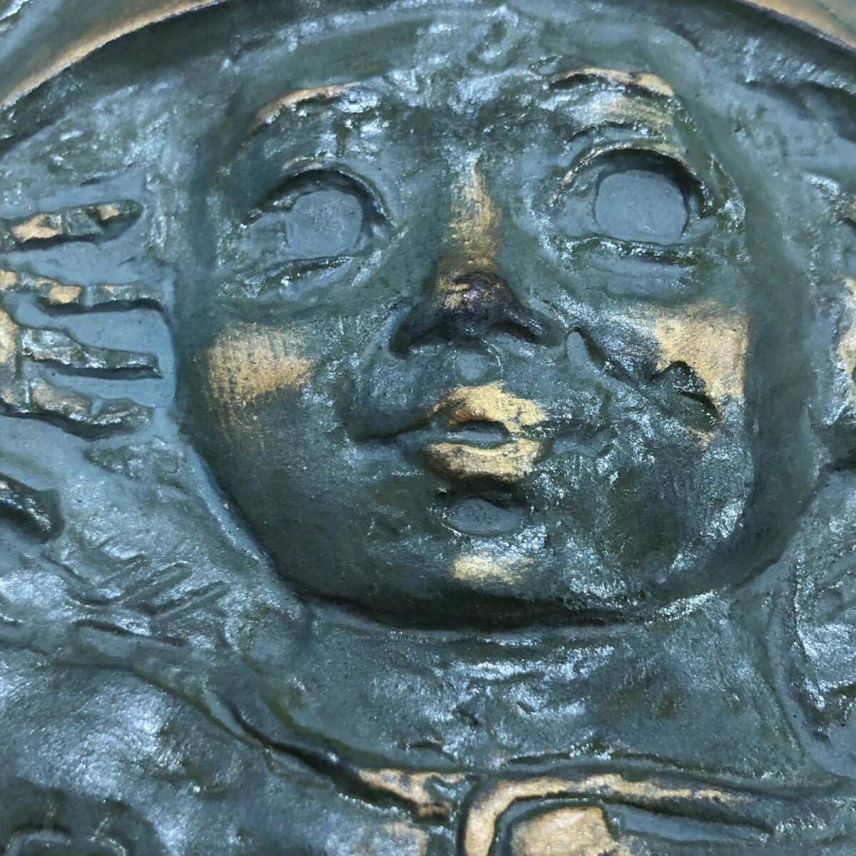 北村西望 将軍の孫 印鑑ケース 朱肉 ブロンズ 骨董・民芸品 - メルカリ