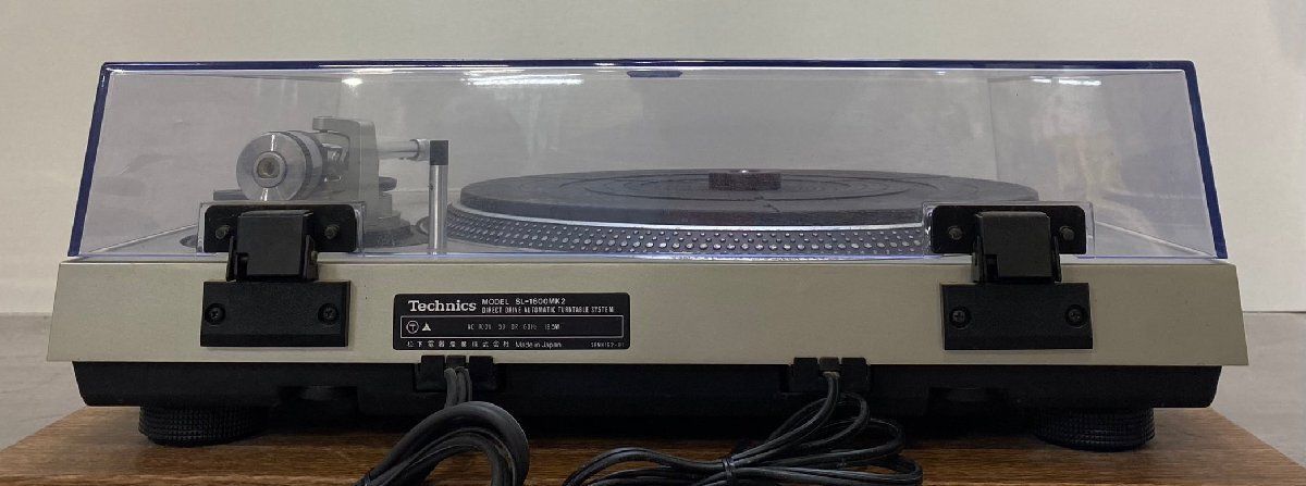 △3601 現状品 オーディオ機器 ターンテーブル Technics SL-1600MK2