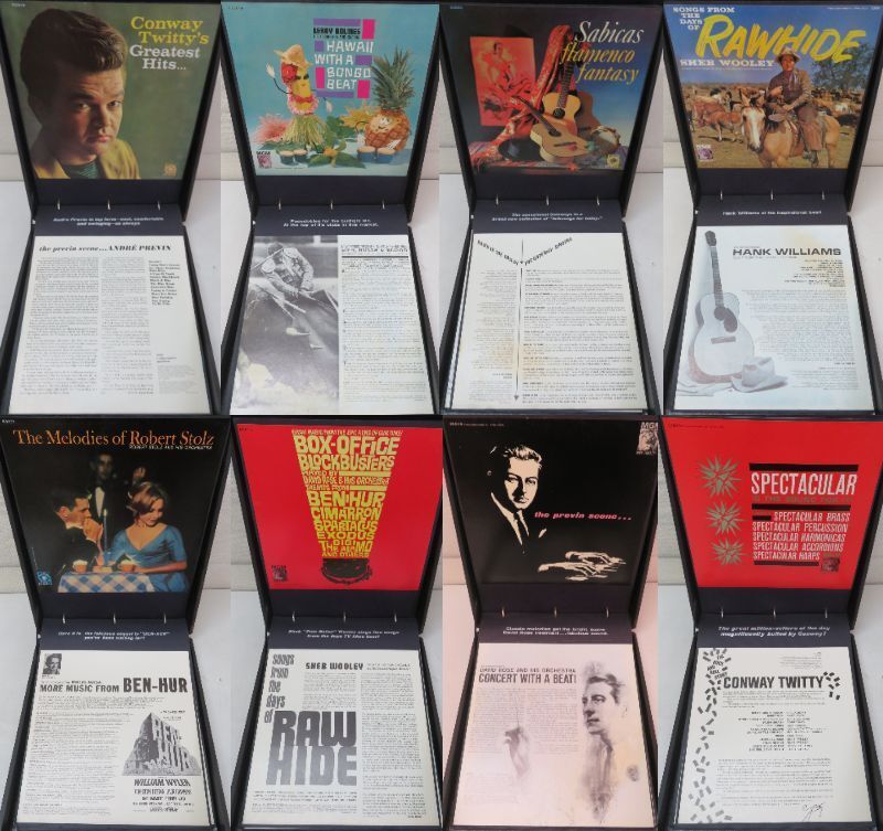 Z00007455/$1F1916 / レコードカタログセット/「MGM + VERVE 古い