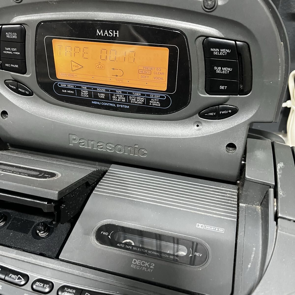 Panasonic パナソニック RX-DT75 CDラジカセ コブラトップ - メルカリ