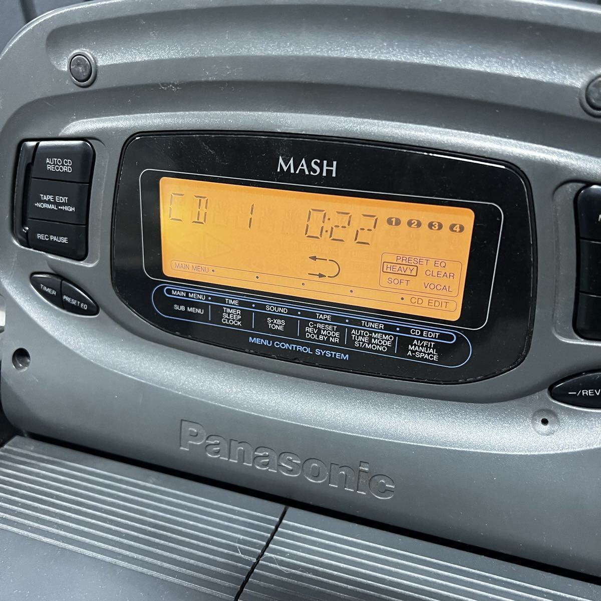 Panasonic パナソニック RX-DT75 CDラジカセ コブラトップ - メルカリ