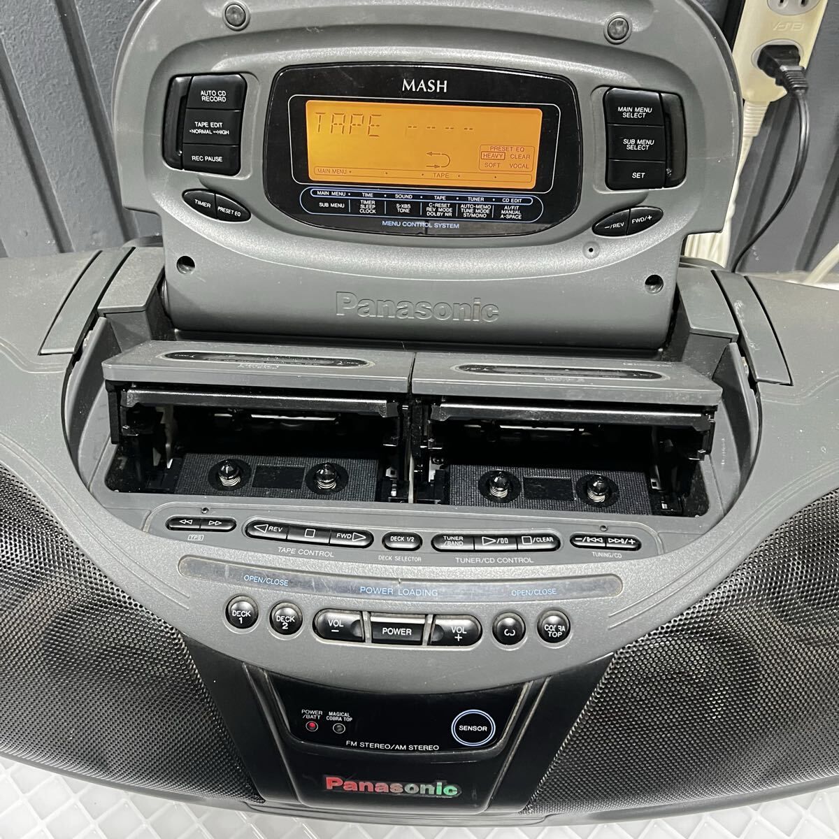 Panasonic パナソニック RX-DT75 CDラジカセ コブラトップ - メルカリ