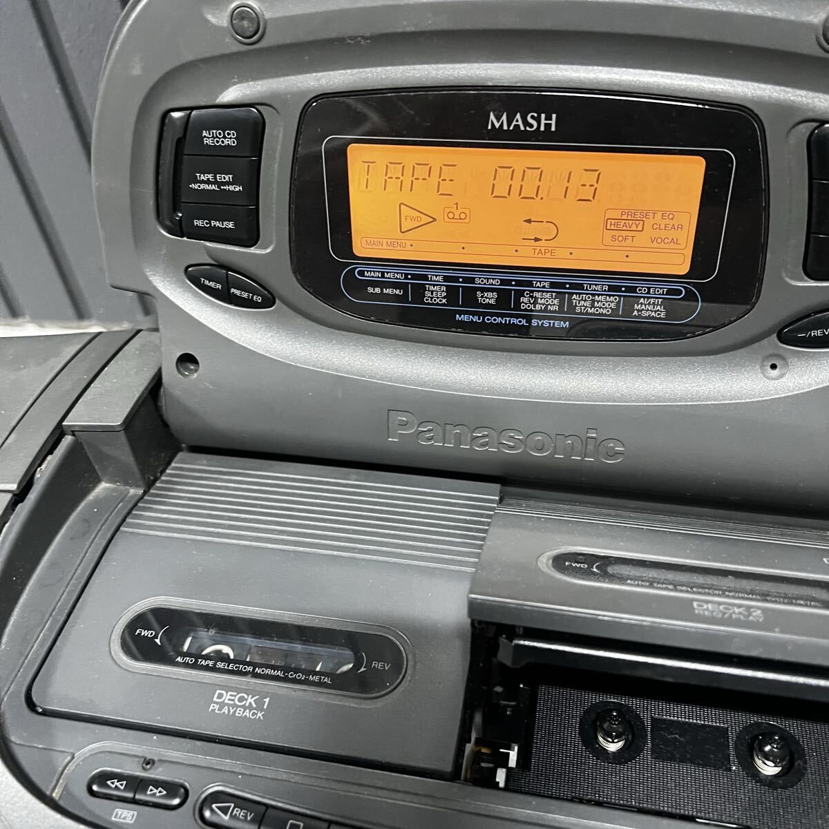 Panasonic パナソニック RX-DT75 CDラジカセ コブラトップ - メルカリ