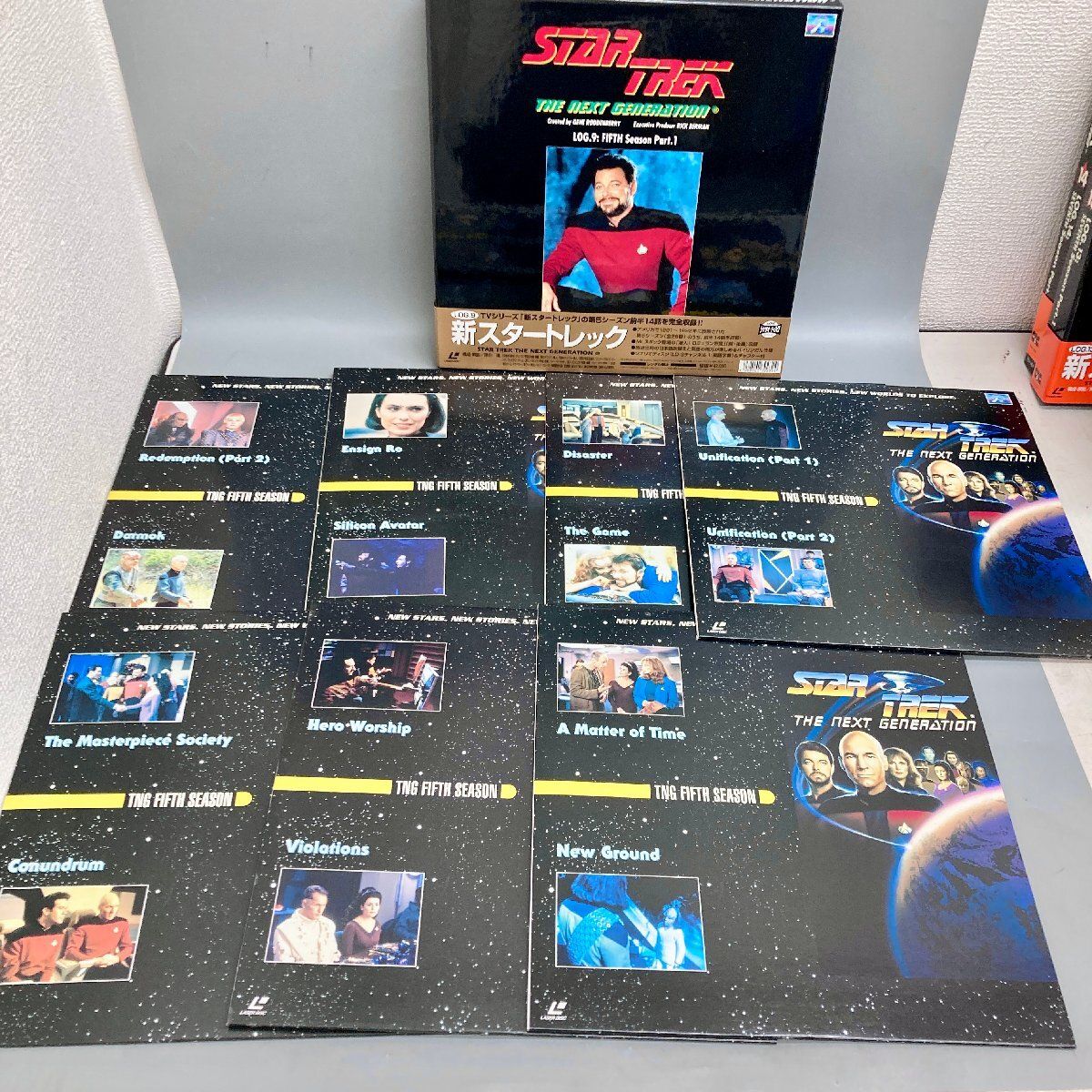 ◇◇[2] 新スタートレック ネクストジェネレーション LOG.9～14 BOX