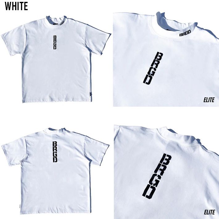 ドライTシャツ BASS BRIGADE バスブリゲード BRGD VERTICAL LOGO MOCK