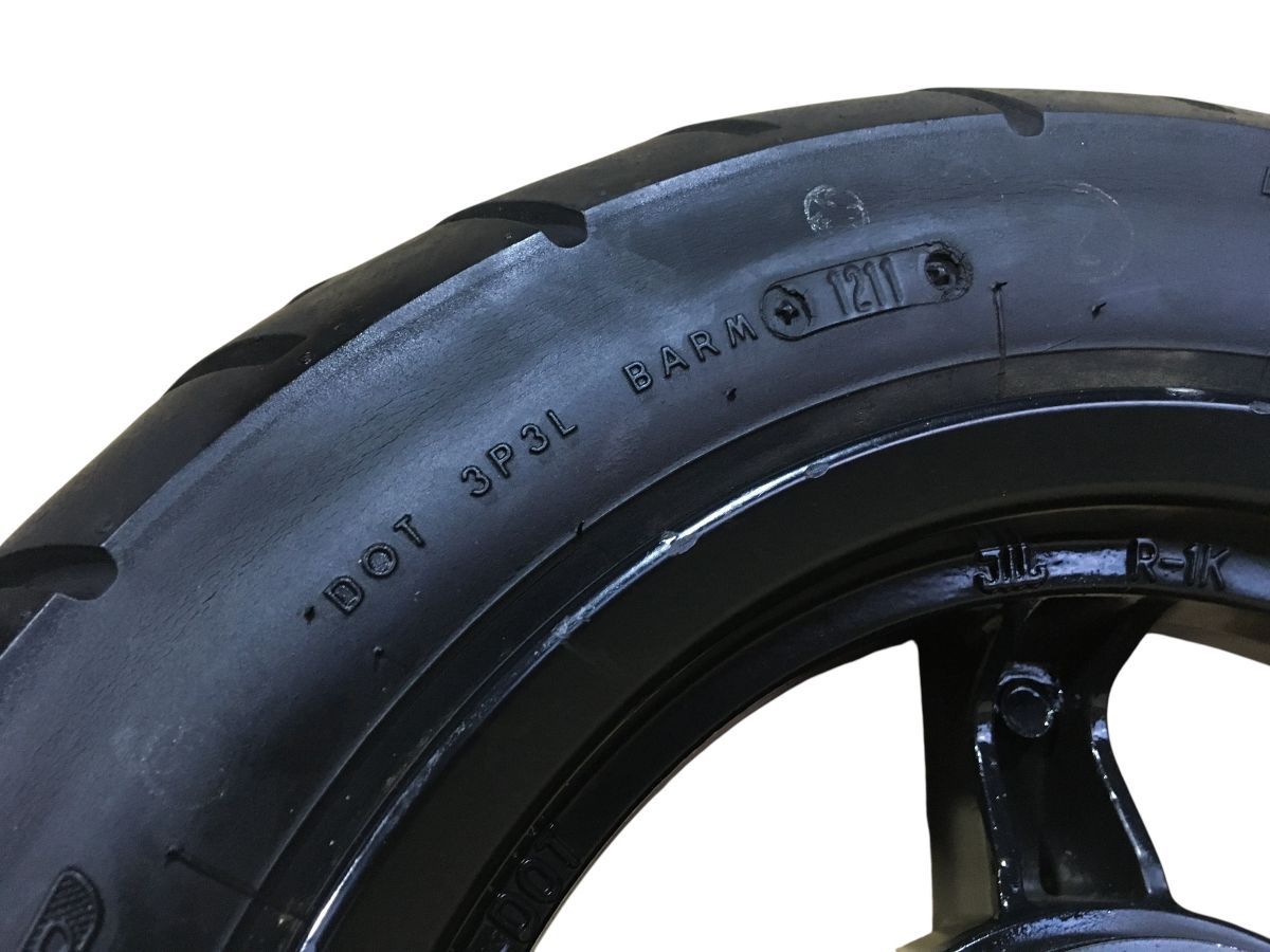 YAMAHA リモコンジョグ JOG-ZR SA16J 前後 ホイール セット ディスク付