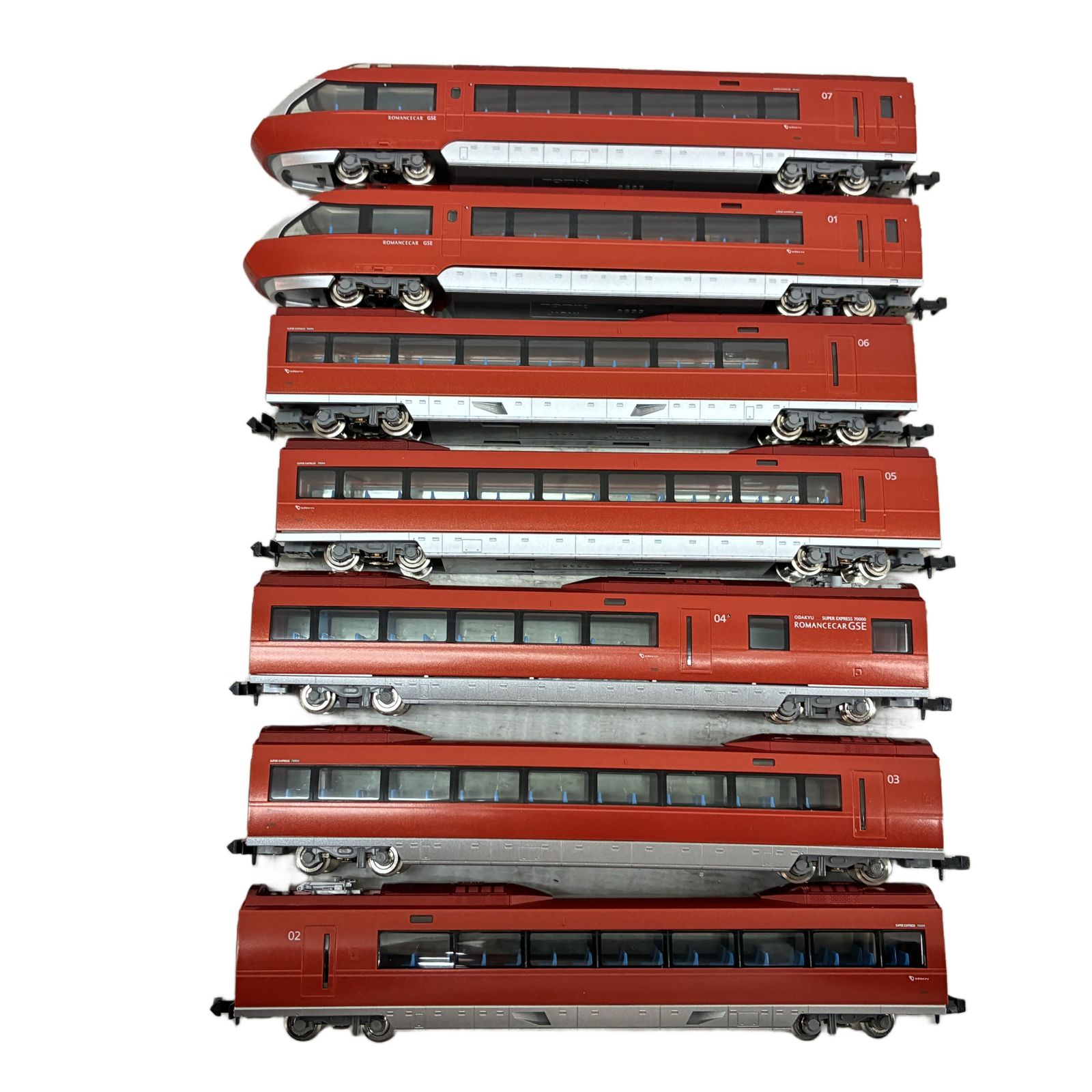 TOMIX 98658 小田急ロマンスカー 70000形 GSE 第1編成セット 7両セット