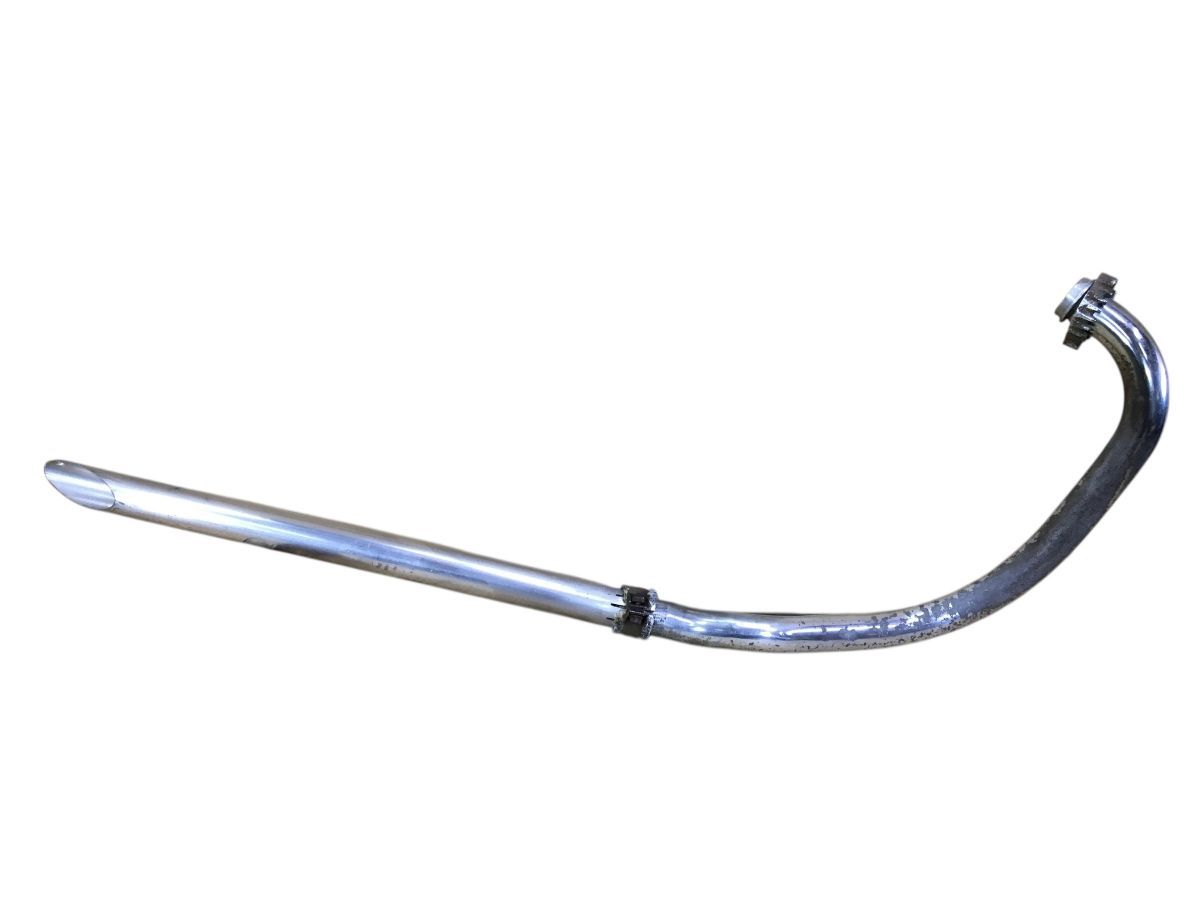 SUZUKI GN400 ワンオフ ストレートマフラー 直管 スラッシュカット 43φ