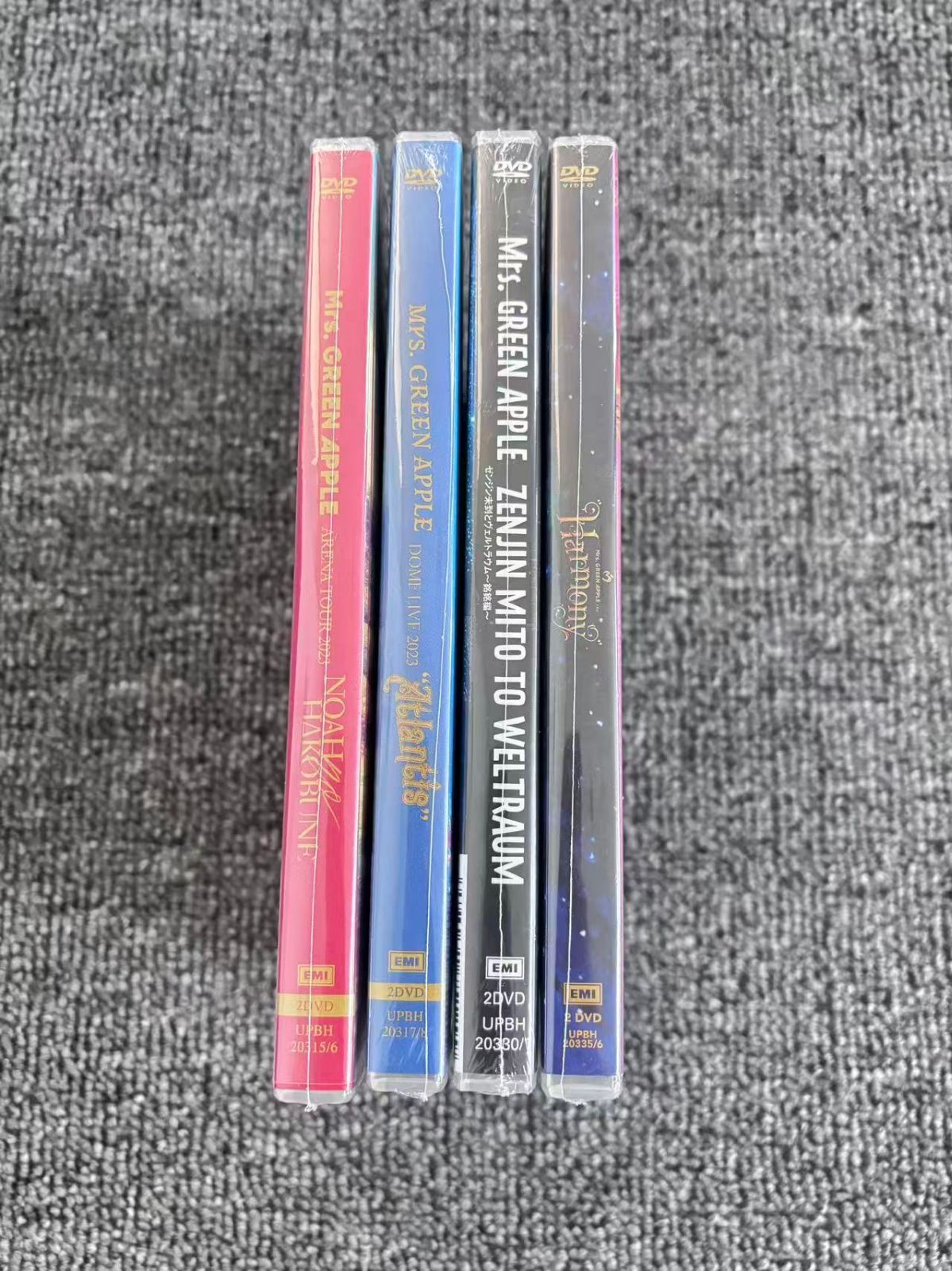新品未開封 Mrs. GREEN APPLE 通常盤 DVD 4本セット - メルカリ