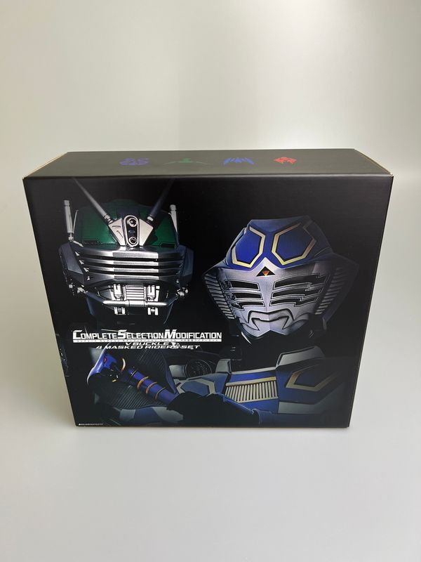 現状渡し品】 CSM Vバックル 4大仮面ライダーセット 仮面ライダー龍騎