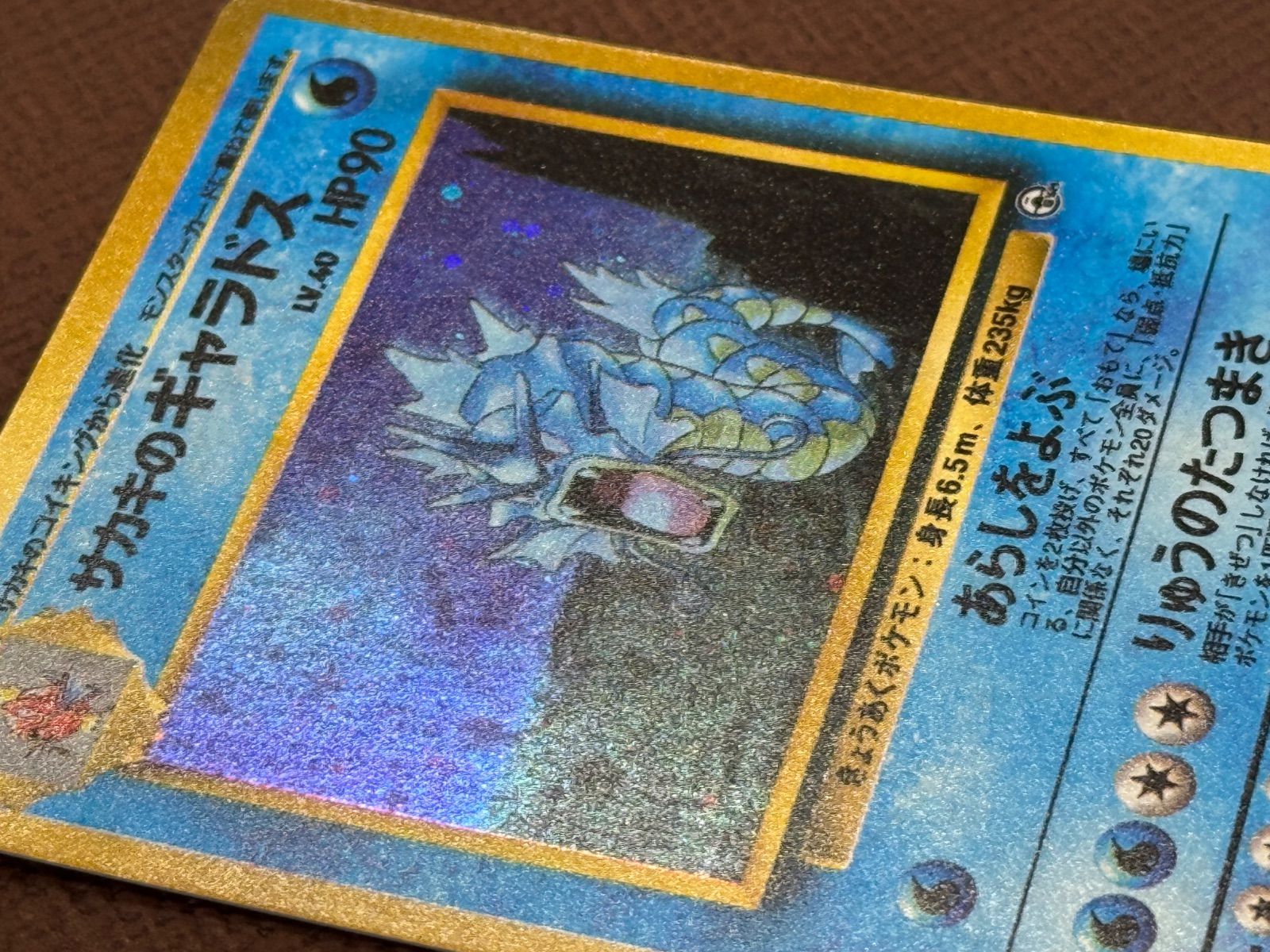 旧裏】サカキのギャラドス LV.40 ☆ No.130 闇からの挑戦 - メルカリ