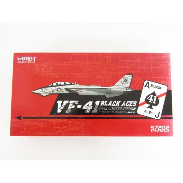 グレートウォールホビー G.W.H 1/72 アメリカ軍 F-14A VF-41 ブラック