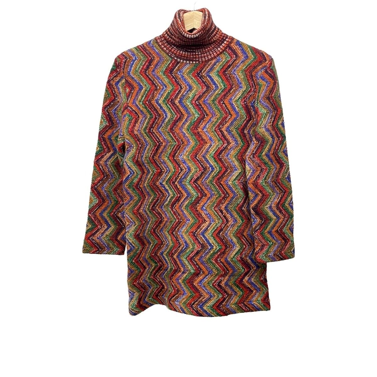 MISSONI(ミッソーニ) ワンピース サイズ44 L レディース美品 - レッド