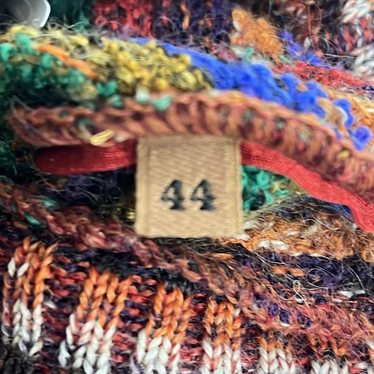 MISSONI(ミッソーニ) ワンピース サイズ44 L レディース美品 - レッド