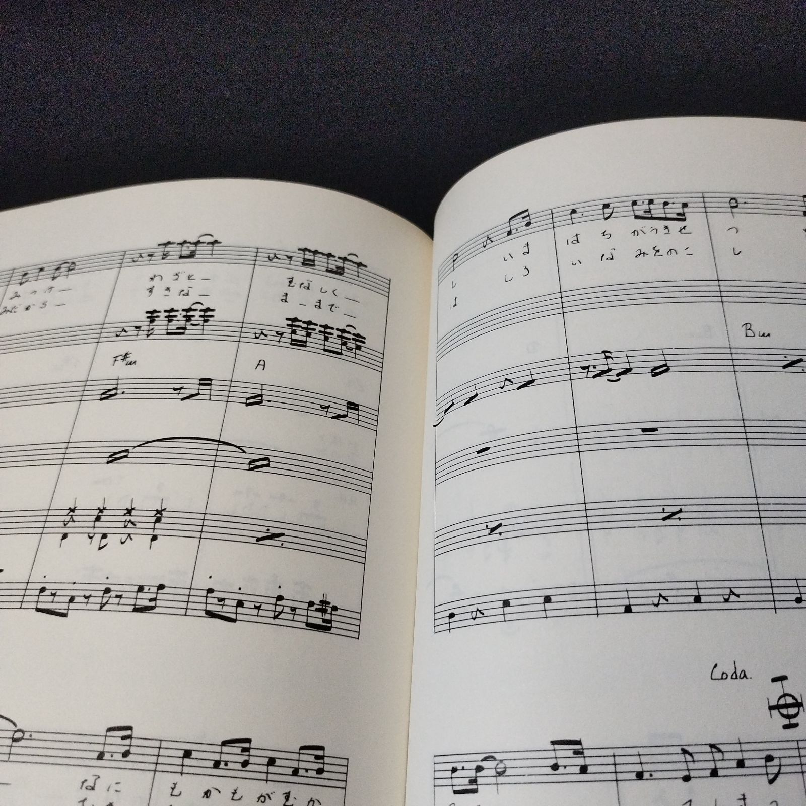 バンドスコア かぐや姫 完全レコード・コピー 1978年 楽譜 棚Ma12-0326