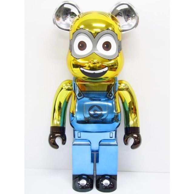 メディコムトイ BE@RBRICK ベアブリック DAVE CHROME Ver. 1000